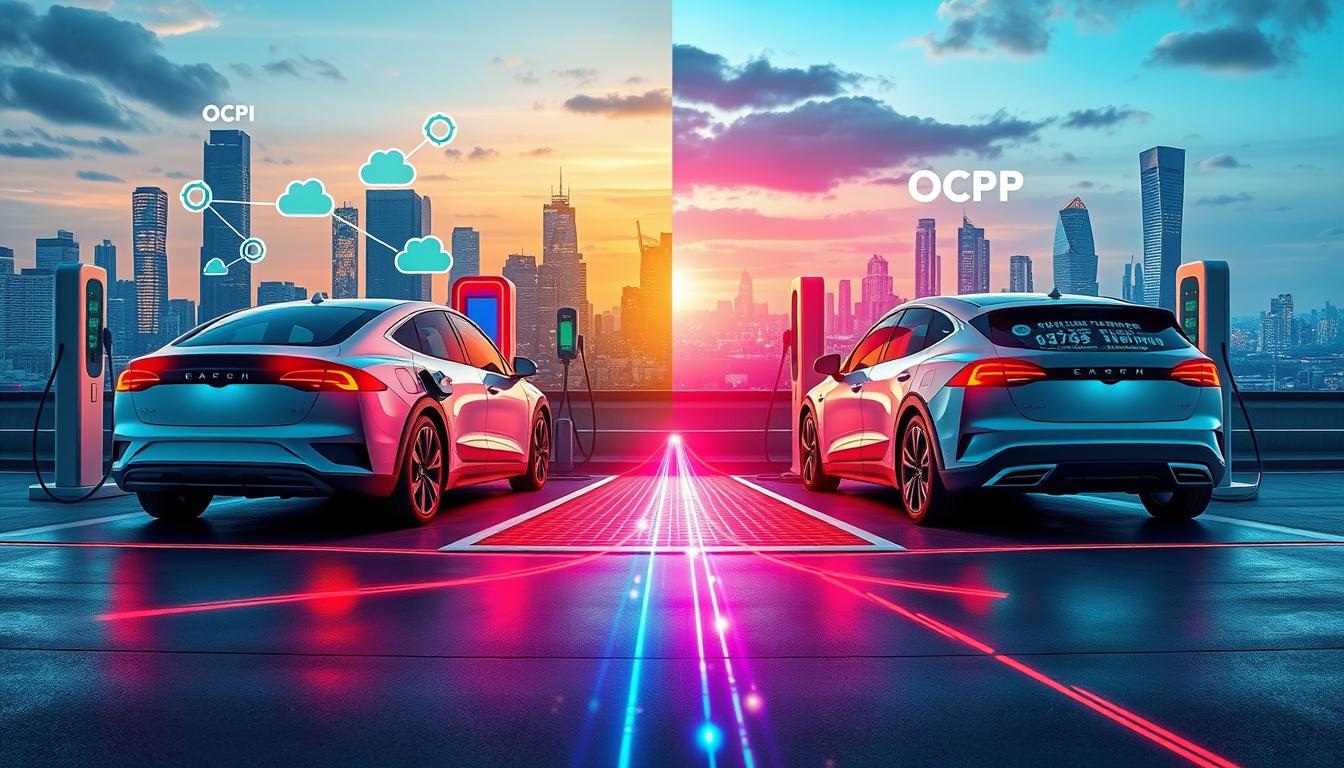 What is difference between OCPI and OCPP